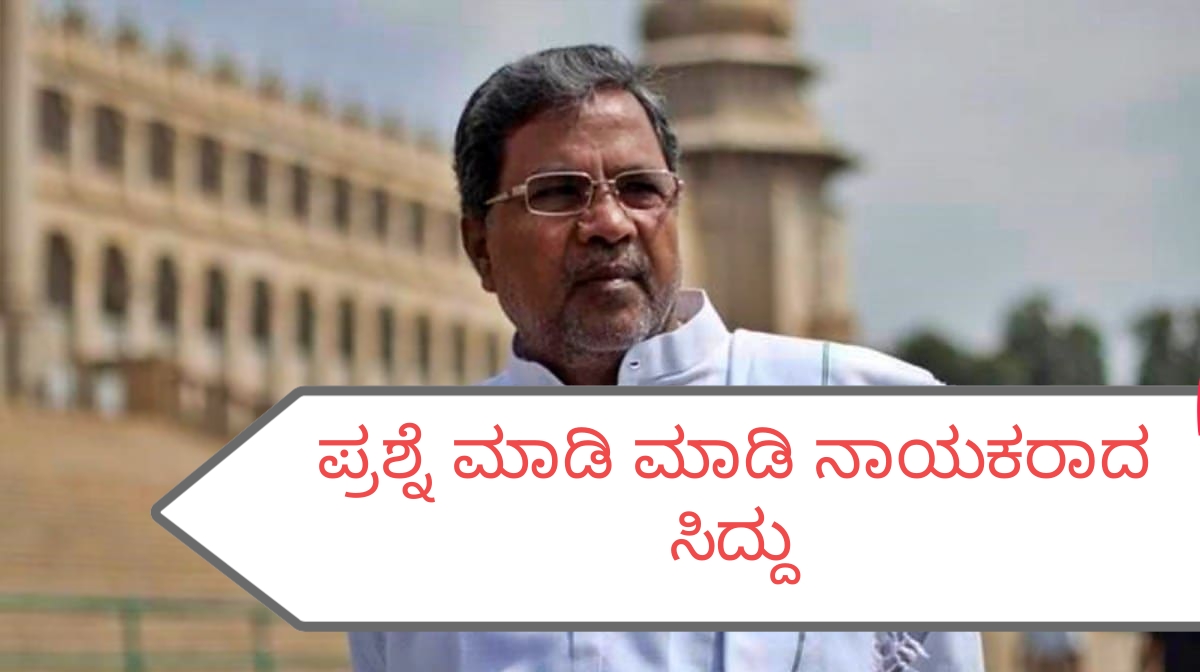 ಪ್ರಶ್ನೆ ಮಾಡುವುದು ಕಲಿತೆ ಹೀಗಾಗಿ ನಾಯಕನಾದ